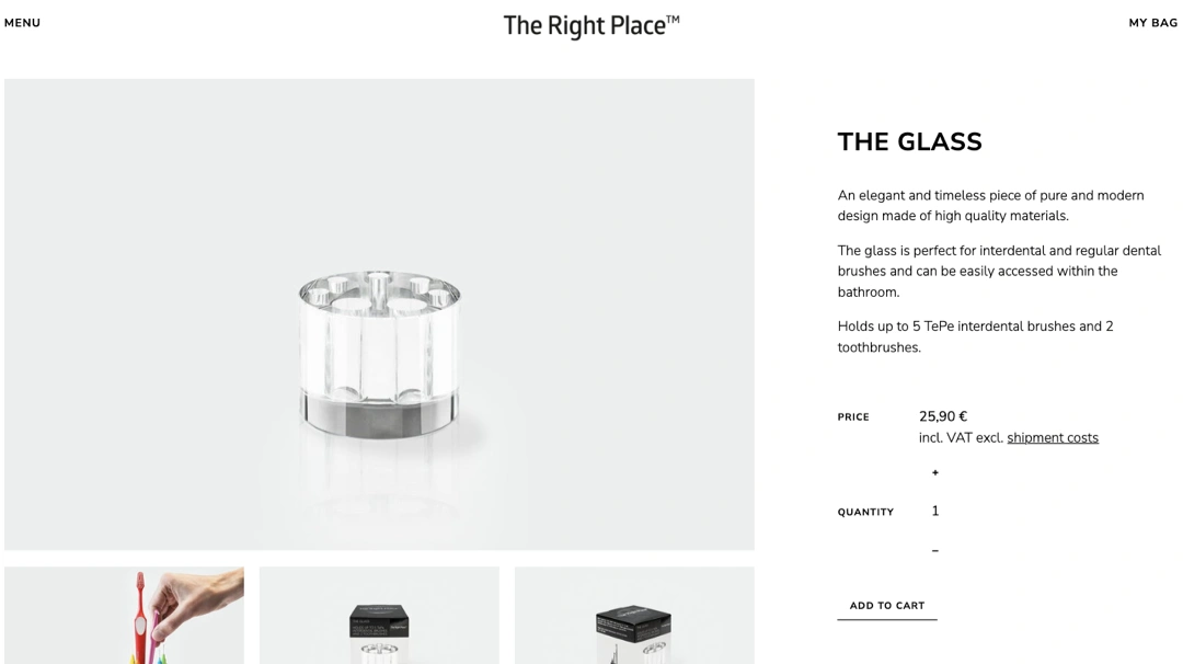 The Website - eCommerce web design